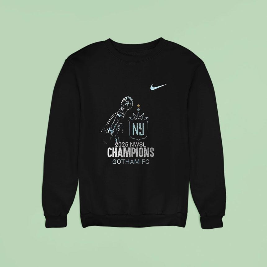 Gotham Fv Nwsl Champions Team Graphic Sweatshirt Gotham Fv Nwsl Champions Team Graphic Sweatshirt