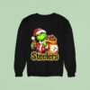 Grinch Holding Pittsburgh Slers Grinchmas Sweatshirt