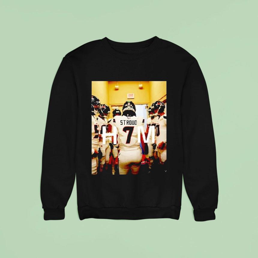 Hm Cj Stroud Houston Texans Football Hirt Sweatshirt Hm Cj Stroud Houston Texans Football Hirt Sweatshirt