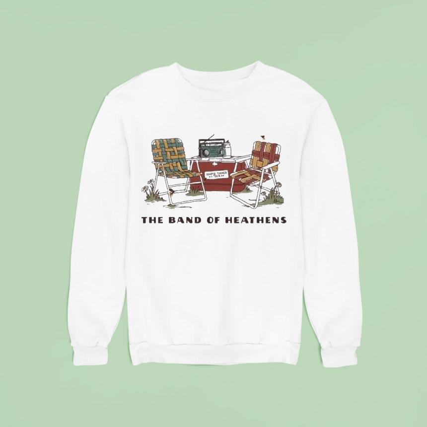 Hayes Carll The Band Of Heathens Simple Things Tour Chair Sweatshirt Hayes Carll The Band Of Heathens Simple Things Tour Chair Sweatshirt