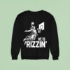 He Is Rizzin Funny Christian Jesus Sweatshirt