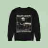Heart Says Pit Knees Say Balcony Skeleton Chair Sweatshirt
