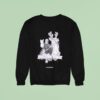 Holy Priest Reindeer Christmas Middle Finger Sweatshirt