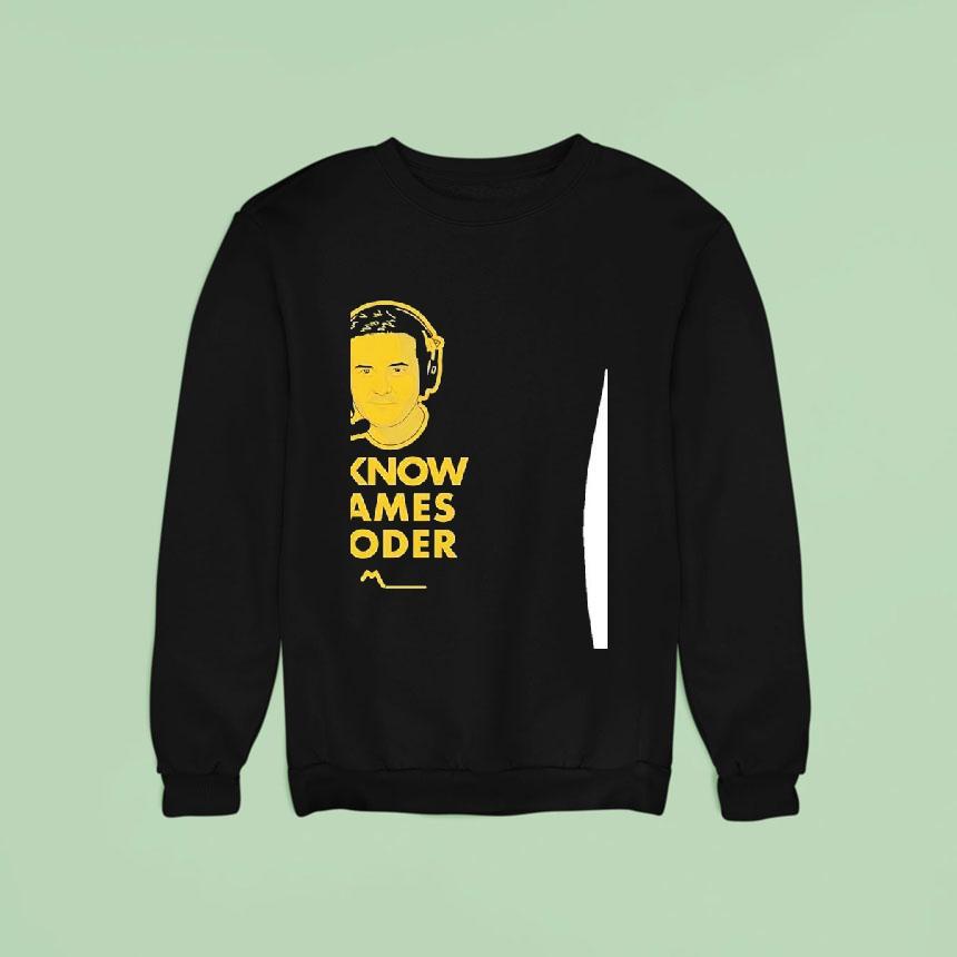 I Know James Yoder Michigan Wolverines Sweatshirt I Know James Yoder Michigan Wolverines Sweatshirt