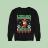 I M Mildly Irritated Marcus The Worm Christmas Funny Sweatshirt