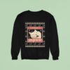 Ibuprofen Cat Sleeping Christmas Ugly Meme Sweatshirt