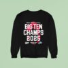 Indiana Big Ten Champs Bison Sweatshirt