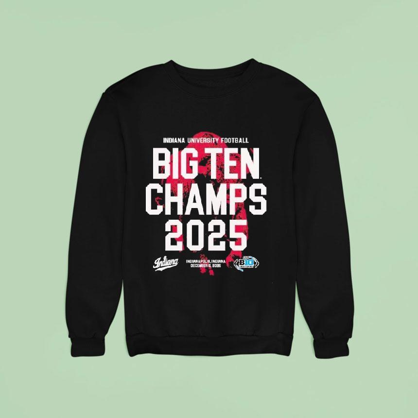 Indiana Big Ten Champs Bison Sweatshirt Indiana Big Ten Champs Bison Sweatshirt