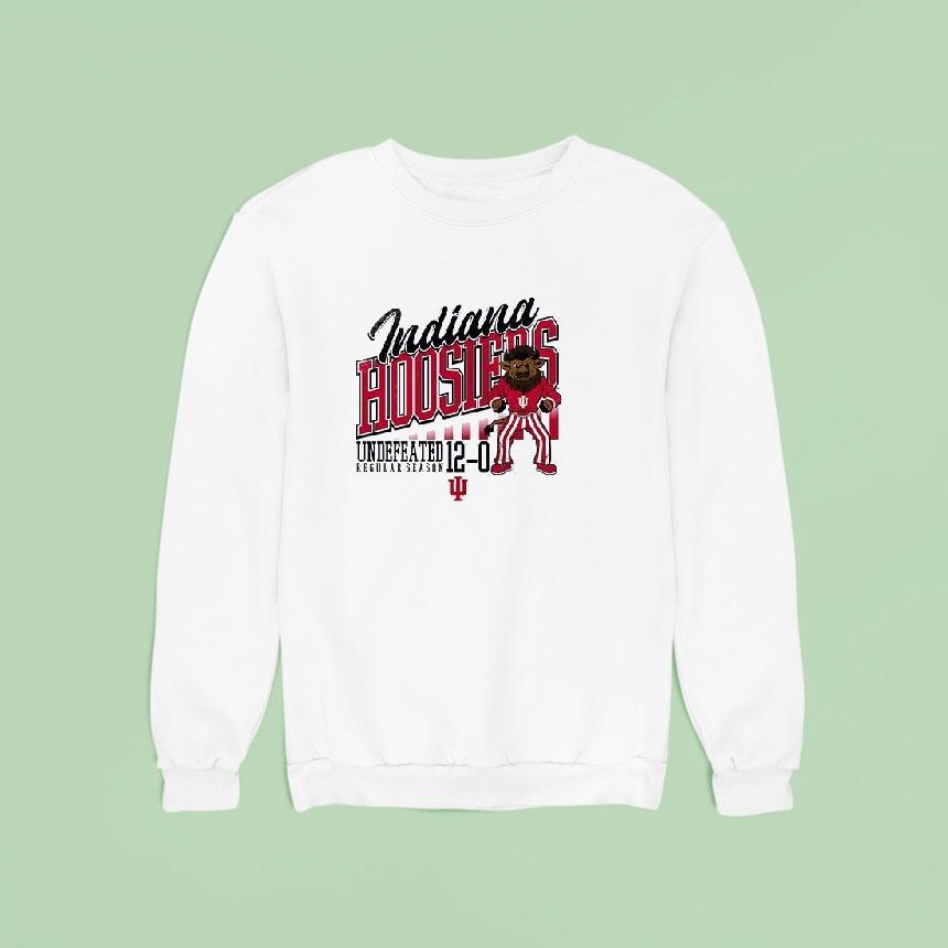 Indiana Hoosiers Undefeated Regular Season Dates Schedule Sweatshirt Indiana Hoosiers Undefeated Regular Season Dates Schedule Sweatshirt