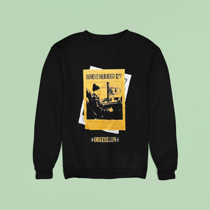 Jake Laravia Who Is Number Obsession Sweatshirt Jake Laravia Who Is Number Obsession Sweatshirt