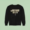 James Madison Dukes Jesus Won Cross Sweatshirt