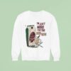 Just Here For The Eggnog All Natural Eggnog Holiday Christmas Sweatshirt