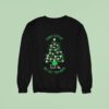 Kinda Festive But Not Too Much Skulls Christmas Tree Ca Sweatshirt