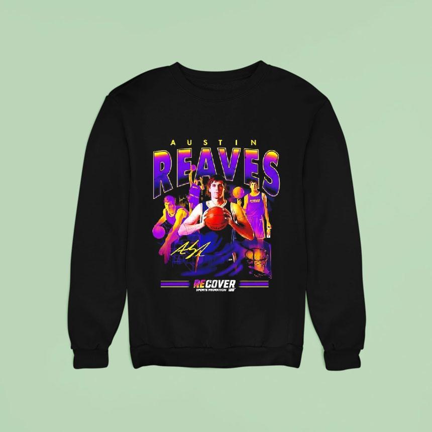 Lakers Austin Reaves Recover Sports Hydration I Signature Graphic Sweatshirt Lakers Austin Reaves Recover Sports Hydration I Signature Graphic Sweatshirt