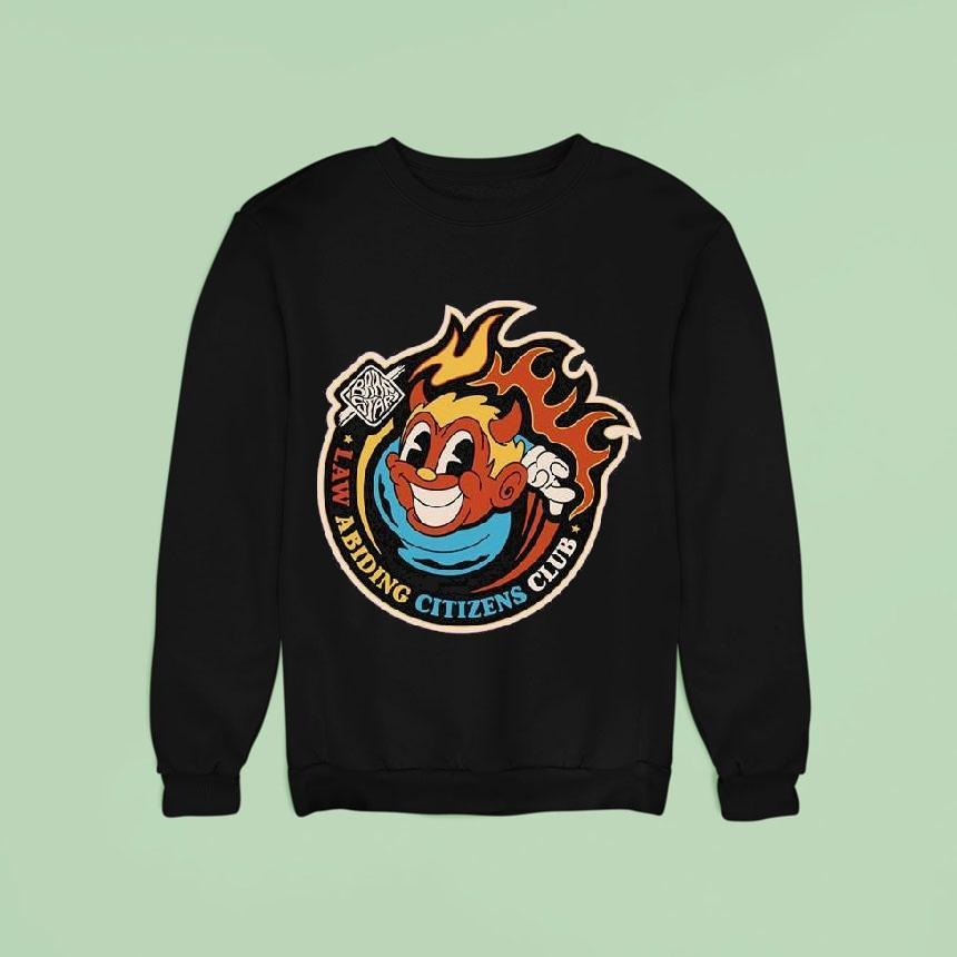 Law Abiding Citizens Club Raglan Sweatshirt Law Abiding Citizens Club Raglan Sweatshirt