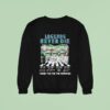 Legends Never Die Philadelphia Eagles Walking Abbey Road Signaturs Sweatshirt
