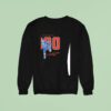 Leon Draisaitl Career Points Edmonton Oilers Signature Sweatshirt