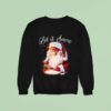Let It Snow Christmas Santa Sweatshirt