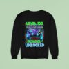 Level Days Of School Unlocked Funny Video Games Sweatshirt
