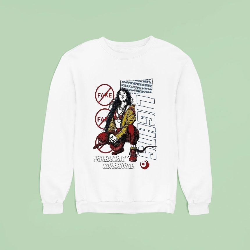 Lights Wandering Real Thing Sweatshirt Lights Wandering Real Thing Sweatshirt