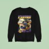 Los Angeles Lakers Peat Team Of The New Millennium The Strength Of The Team Legends Vintage Sweatshirt