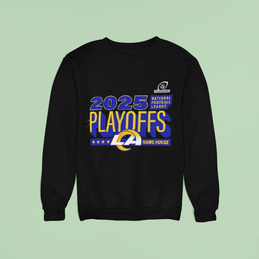 Los Angeles Rams National Football League Playoffs Ready Sweatshirt Los Angeles Rams National Football League Playoffs Ready Sweatshirt