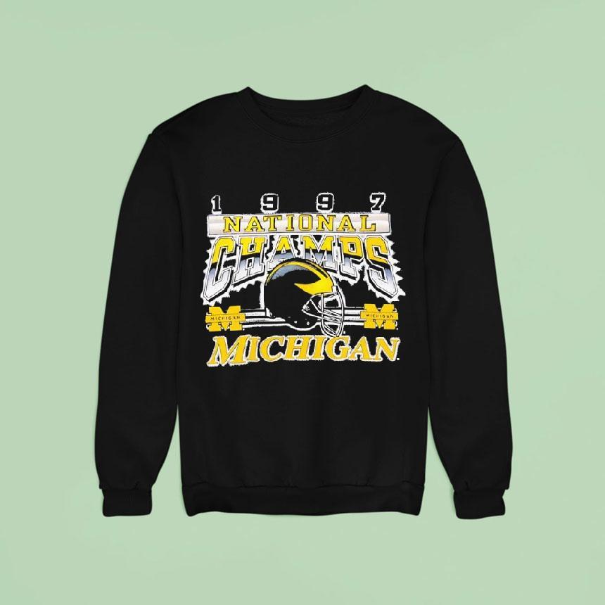Michigan Wolverines Basketball National Champions Sweatshirt Michigan Wolverines Basketball National Champions Sweatshirt