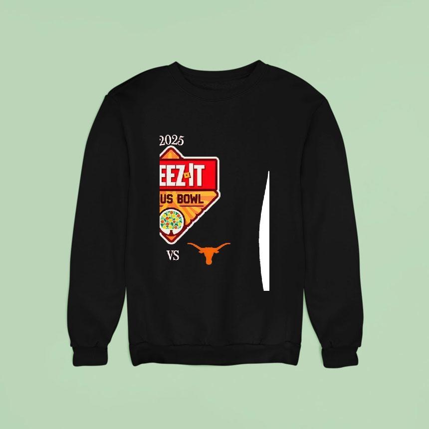 Michigan Wolverines Vs Texas Longhorns Football Cheez It Citrus Bowl Sweatshirt Michigan Wolverines Vs Texas Longhorns Football Cheez It Citrus Bowl Sweatshirt