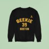 Morgan Geekie Boston Name Number Add Sweatshirt