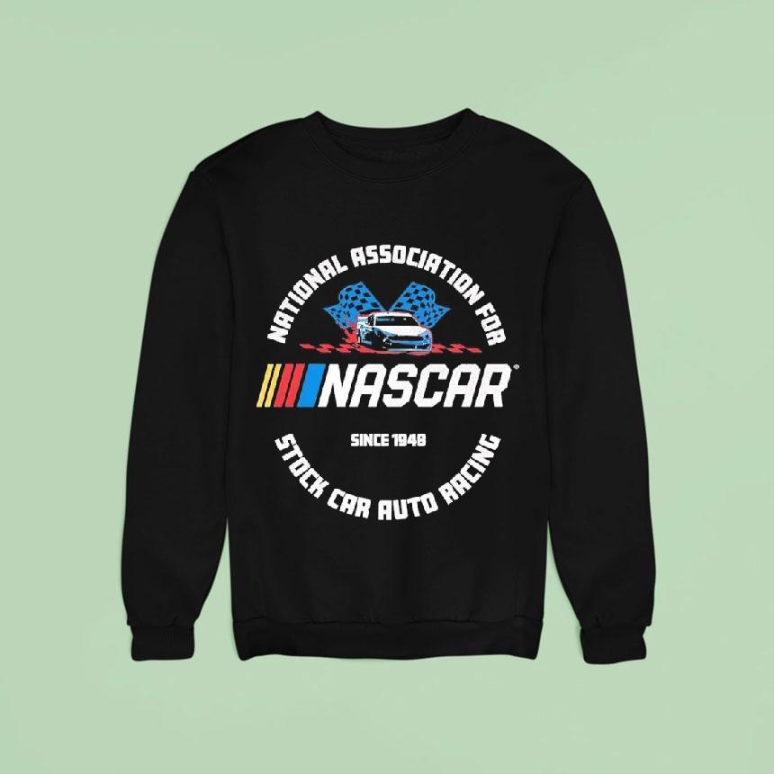 National Association For Nascar Mad Engine Stock Car Auto Racing Sweatshirt National Association For Nascar Mad Engine Stock Car Auto Racing Sweatshirt