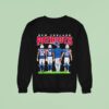 New England Patriots Graphic Apparel Signatures Coach And Players Sweatshirt