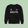 New York Giants X No One Likes Us We Don T Care Logo Sweatshirt
