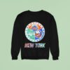 New York Islanders New York Mets New York Jets Mashup Logo Sweatshirt