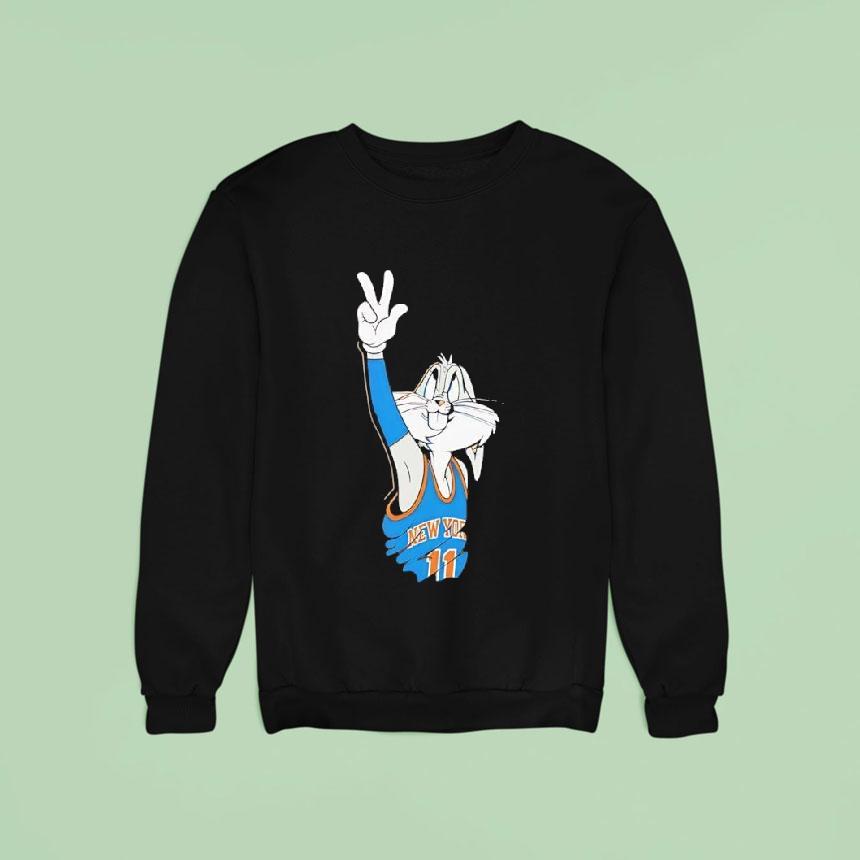 New York Knicks Bugs Bunny Hunting Season Sweatshirt New York Knicks Bugs Bunny Hunting Season Sweatshirt