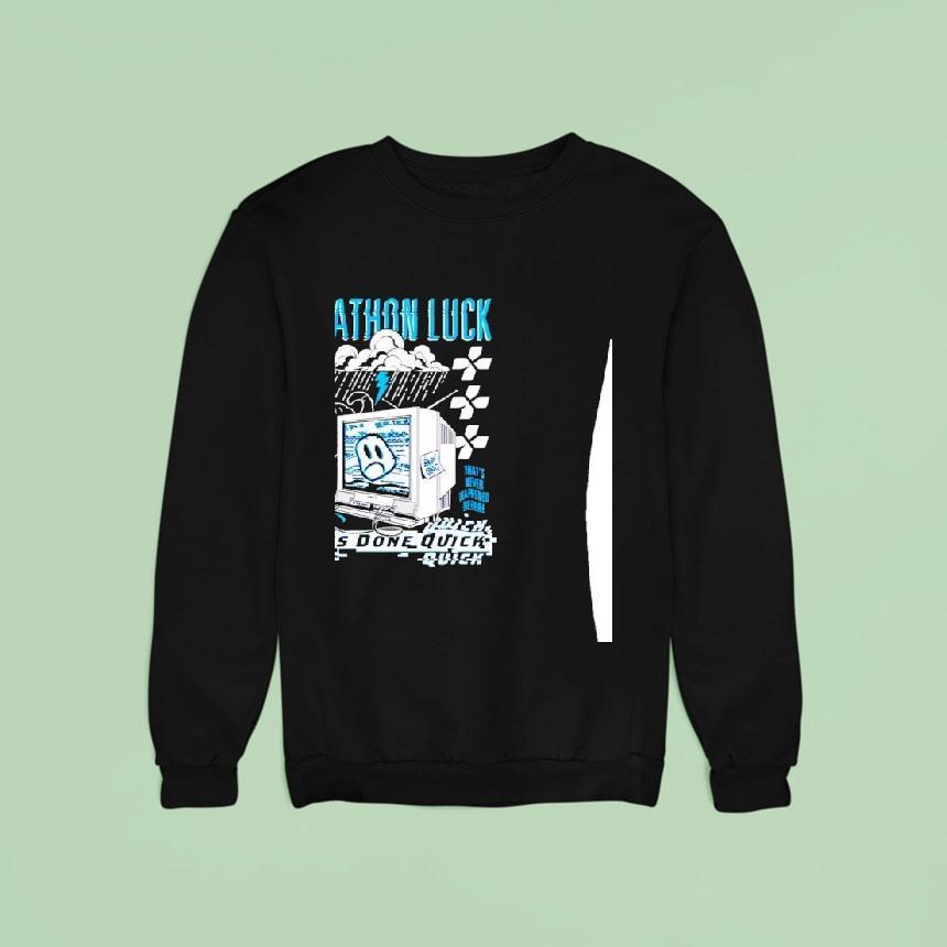 Nina Matsumoto Gdq Marathon Luck Sweatshirt Nina Matsumoto Gdq Marathon Luck Sweatshirt