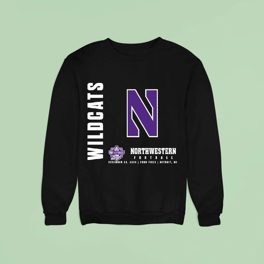 Northwestern Wildcats Football Gameabove Sports Bowl Sweatshirt Northwestern Wildcats Football Gameabove Sports Bowl Sweatshirt