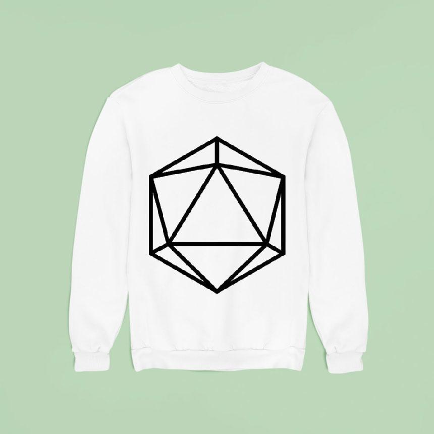 Odesza Giant Icosahedron Sweatshirt Odesza Giant Icosahedron Sweatshirt