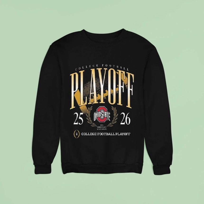 Ohio State Buckeyes College Football Playoff Heavyweigh Sweatshirt Ohio State Buckeyes College Football Playoff Heavyweigh Sweatshirt
