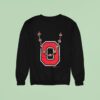 Ohio State Buckeyes Football Necklace Sweatshirt