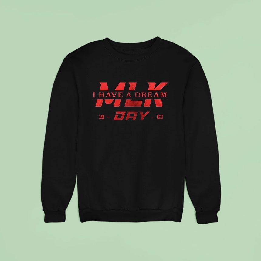 Ohio State Buckeyes X Mlk Day I Have A Dream Keeo The Dream Alive Logo Sweatshirt Ohio State Buckeyes X Mlk Day I Have A Dream Keeo The Dream Alive Logo Sweatshirt
