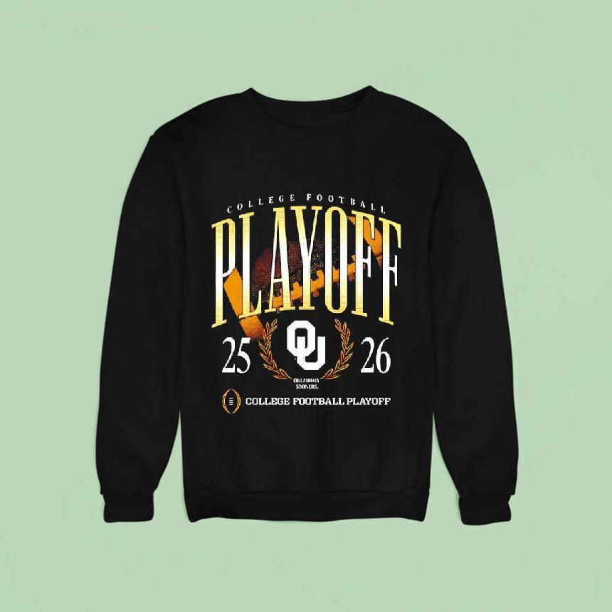 Oklahoma Sooners College Football Playoff Sweatshirt Oklahoma Sooners College Football Playoff Sweatshirt
