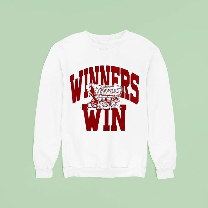 Oklahoma Sooners Winners Win Sweatshirt Oklahoma Sooners Winners Win Sweatshirt