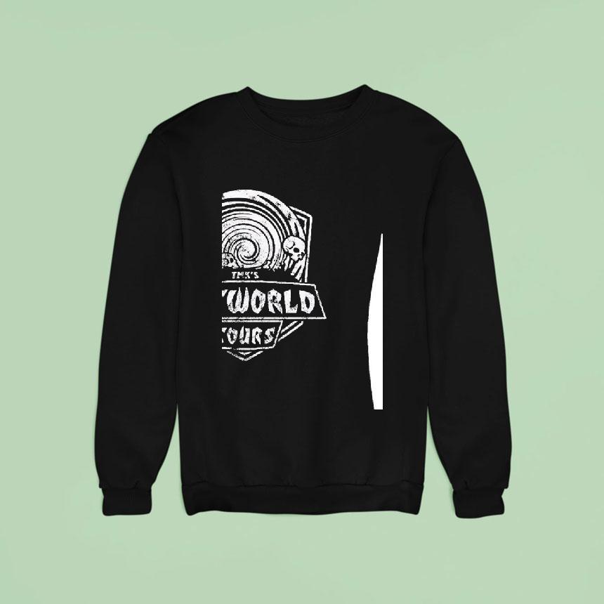 Outworld Tours Skulls Vintage Sweatshirt Outworld Tours Skulls Vintage Sweatshirt