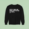 Pettit Cook Dbk Name A Better Trio I Ll Wait Meme Sweatshirt