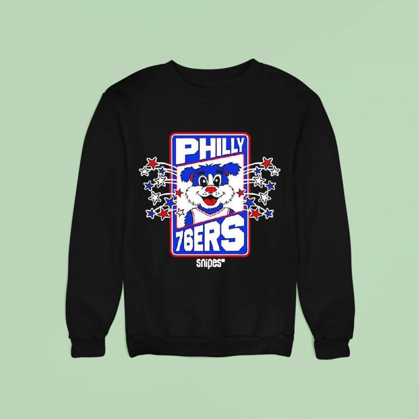 Philadelphia Ers Snipes Mascot Franklin The Dog Sweatshirt Philadelphia Ers Snipes Mascot Franklin The Dog Sweatshirt