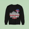 Philadelphia Phillies Red October Skyline Names Sweatshirt
