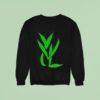 Playboi Carti Yvl Trimset Green On Sweatshirt