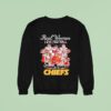 Real Women Love Football Smart Women Love The Kansas City Chiefs Signatures Team Logo Sweatshirt