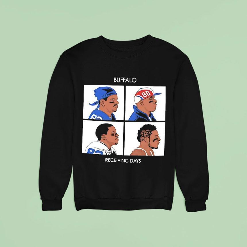 Receiving Days Buffalo Players Graphic Sweatshirt Receiving Days Buffalo Players Graphic Sweatshirt