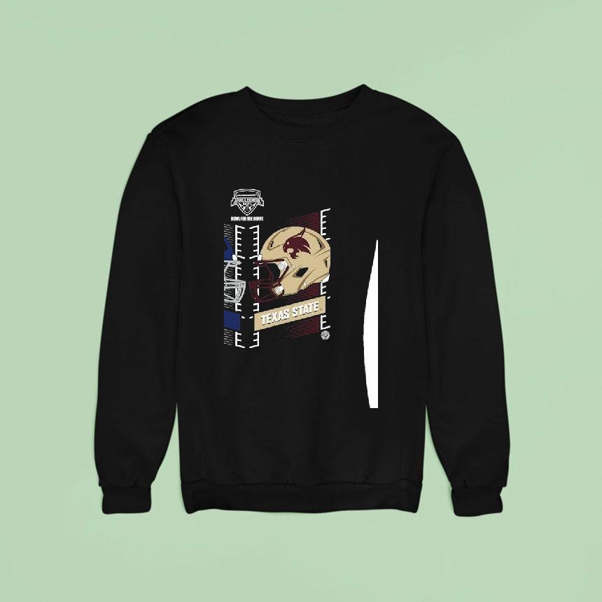Rice Owls Vs Texas State Bobcats Lockheed Martin Armed Forces Bowl Sweatshirt Rice Owls Vs Texas State Bobcats Lockheed Martin Armed Forces Bowl Sweatshirt